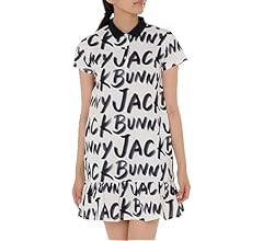 Jack Bunny [ジャックバニー] レディース 半袖 ハイネックワンピース Jack Bunny [ジャックバニー] レディース 半袖 ハイネック
